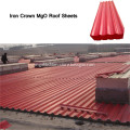 Anti-Corrosion Heat-insulating Iron Crown MgO Roof Sheets